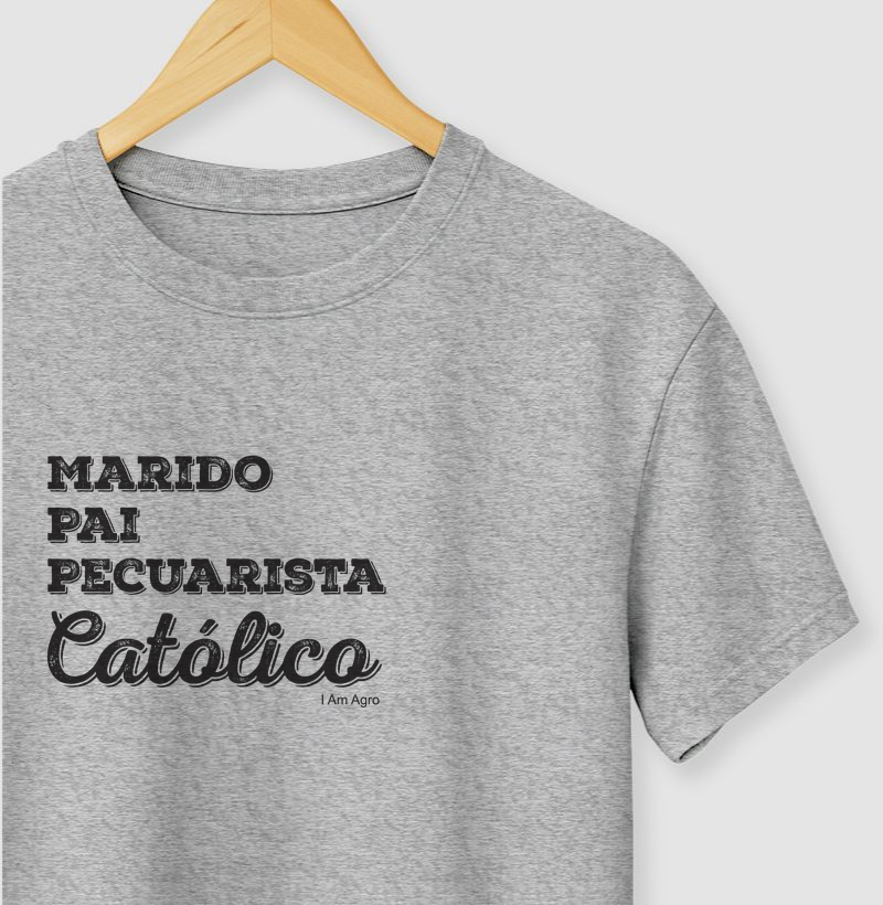 Camiseta Marido, Pai, Pecuarista e Católico