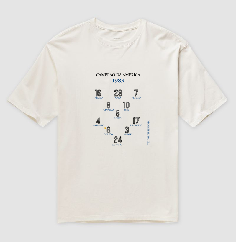 Camiseta Oversized Liberta 83