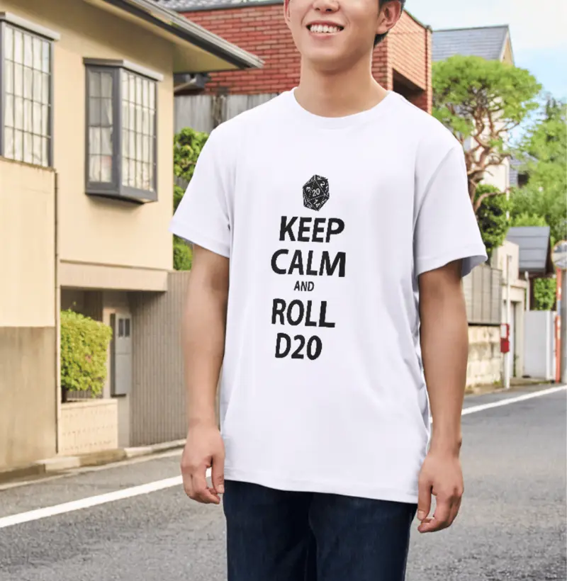 Keep Calm and Roll D20