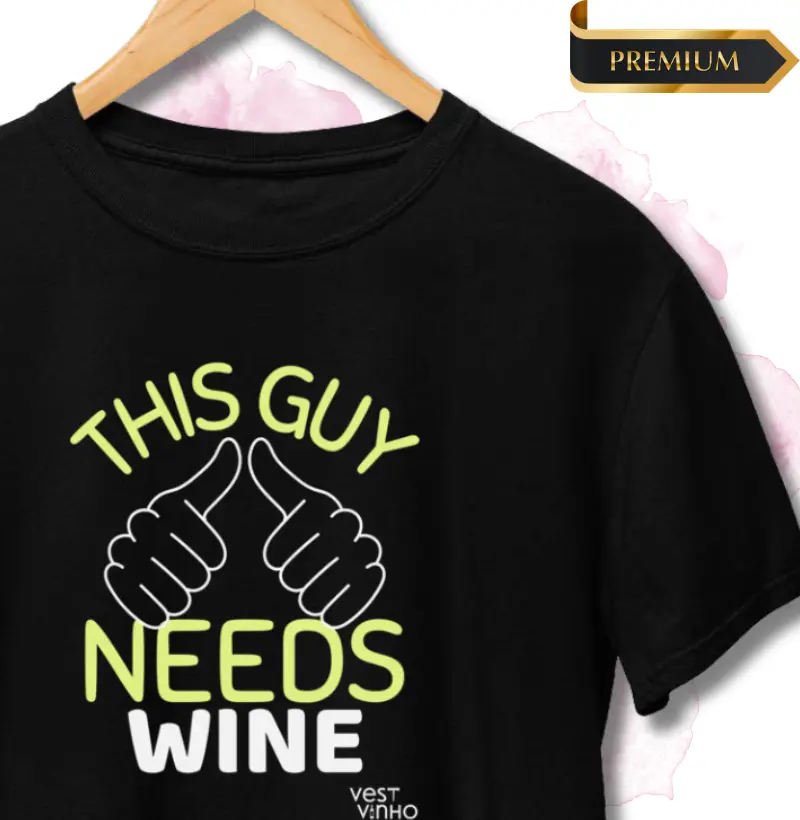 THIS GUY NEEDS WINE
