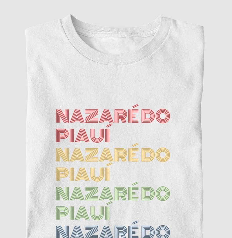 Nazaré do Piauí Letreiro Retrô