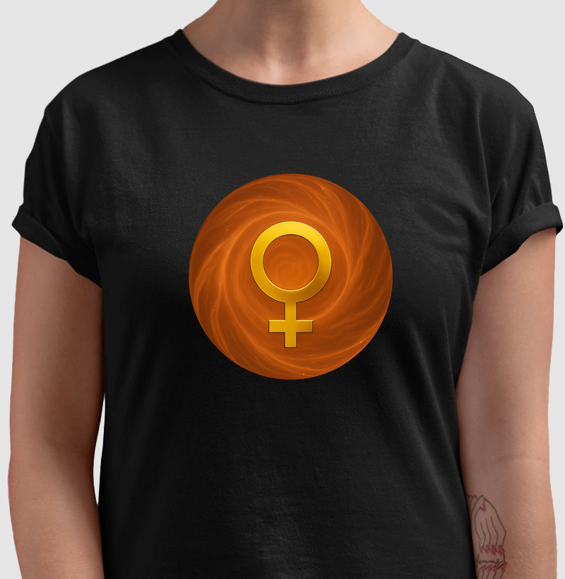 Camiseta Vênus – Amor, Magnetismo e Beleza Interior