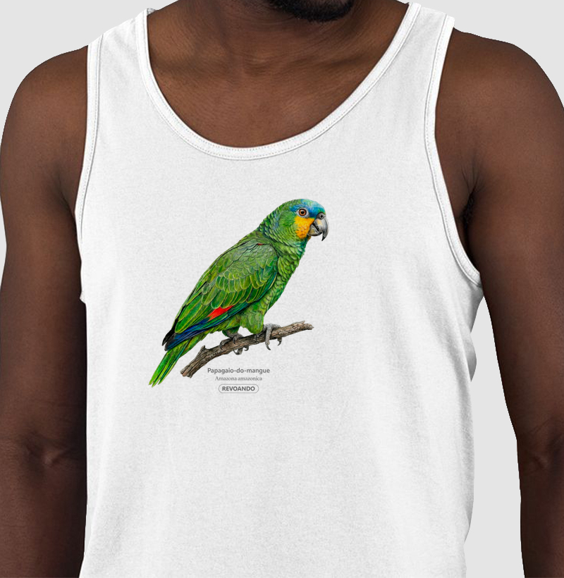 Traços Alados - Papagaio-do-mangue - Regata