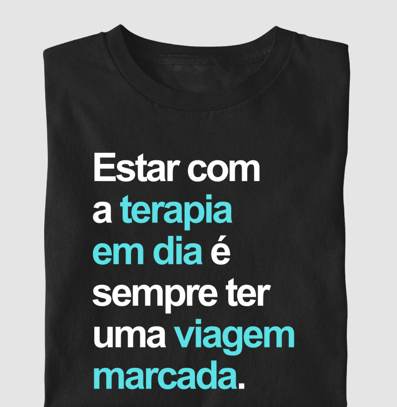 Estar com a terapia em dia