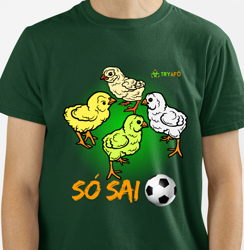  Camiseta Estampada "Índio Gigante Só Sai Bola" – Moda Exclusiva TRY AFÚ para Criadores e Entusiastas do Mundo Rural e do Agronegócio