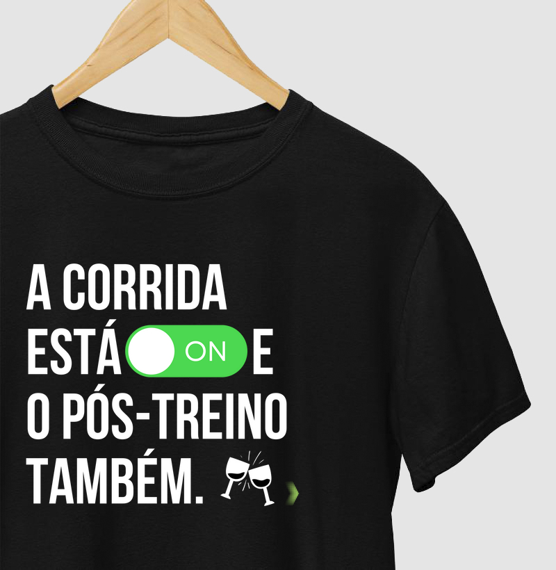 Corrida e pós treino ON