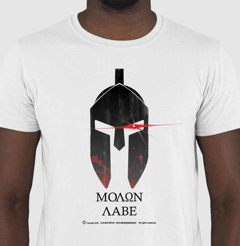 Camisa Sparta Red Branca Masculina