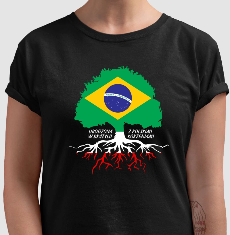 Nascida no Brasil com raízes na Polônia