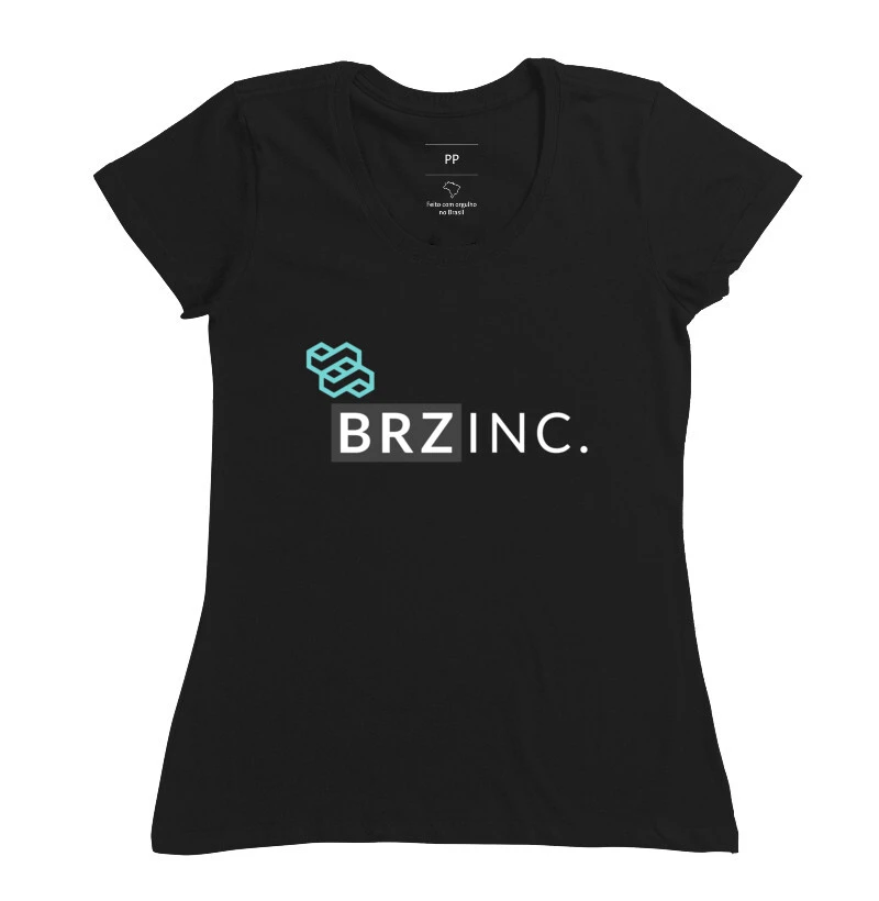 Camiseta BRZ Inc. - Preta