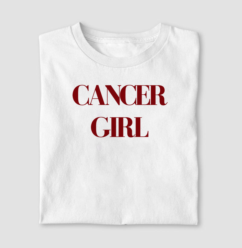 Camiseta Signos CÂNCER - CANCER GIRL 