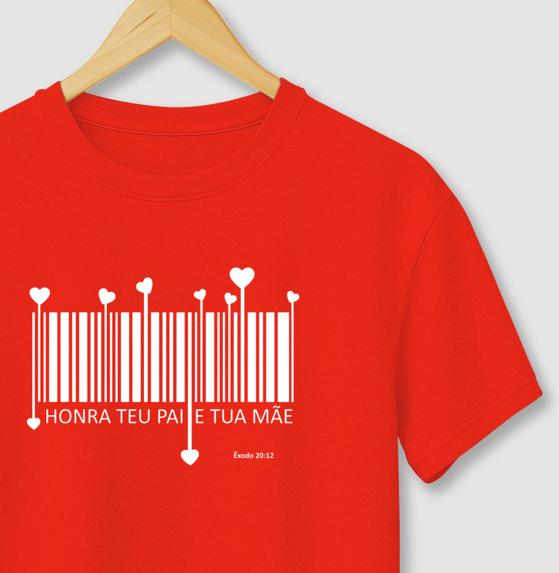 Camiseta Personalizada Honra teu Pai e tua Mãe