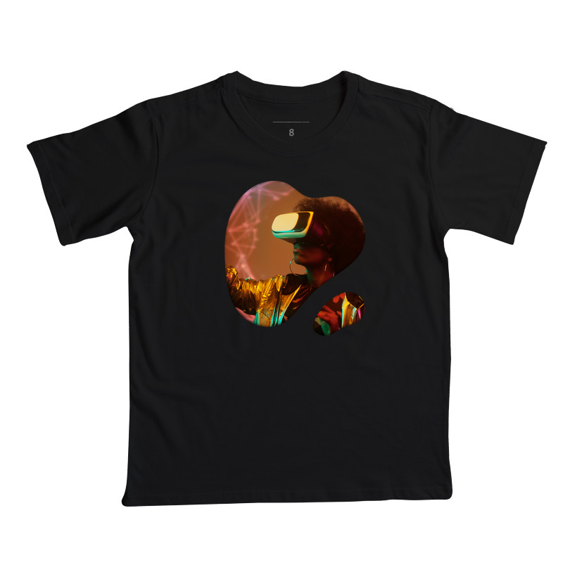Camiseta Original Afrofuturista Óculos