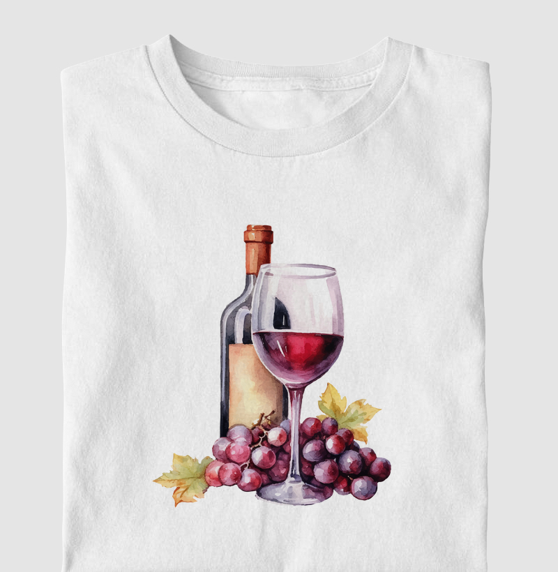 Camiseta A Essência do Vinho