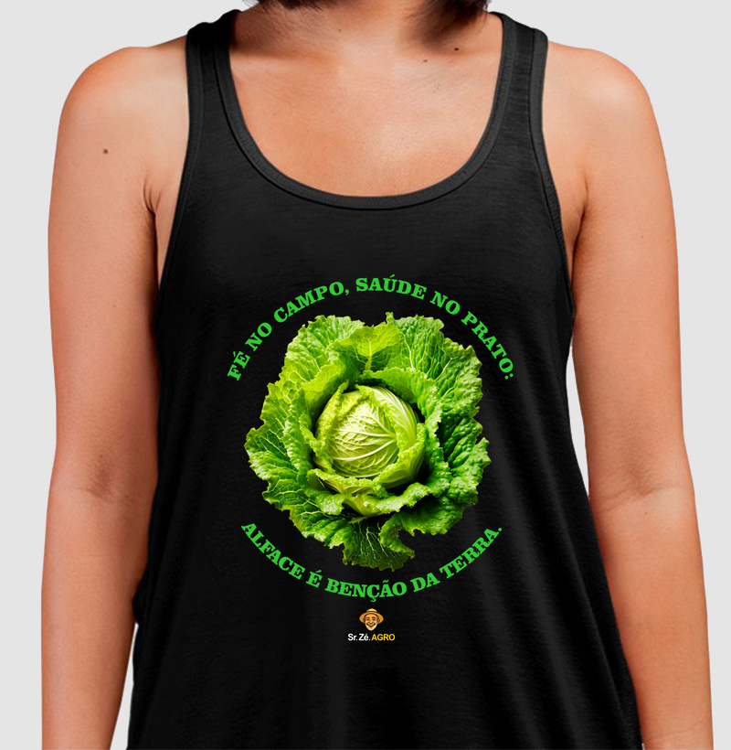 Fé no Campo, Saúde no Prato: Alface é Benção da Terra.