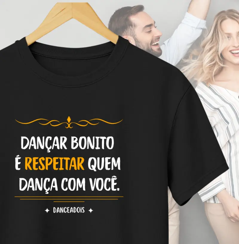 Dançar bonito é respeitar quem dança com você