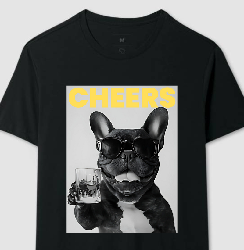 Camiseta Bulldog Cheers