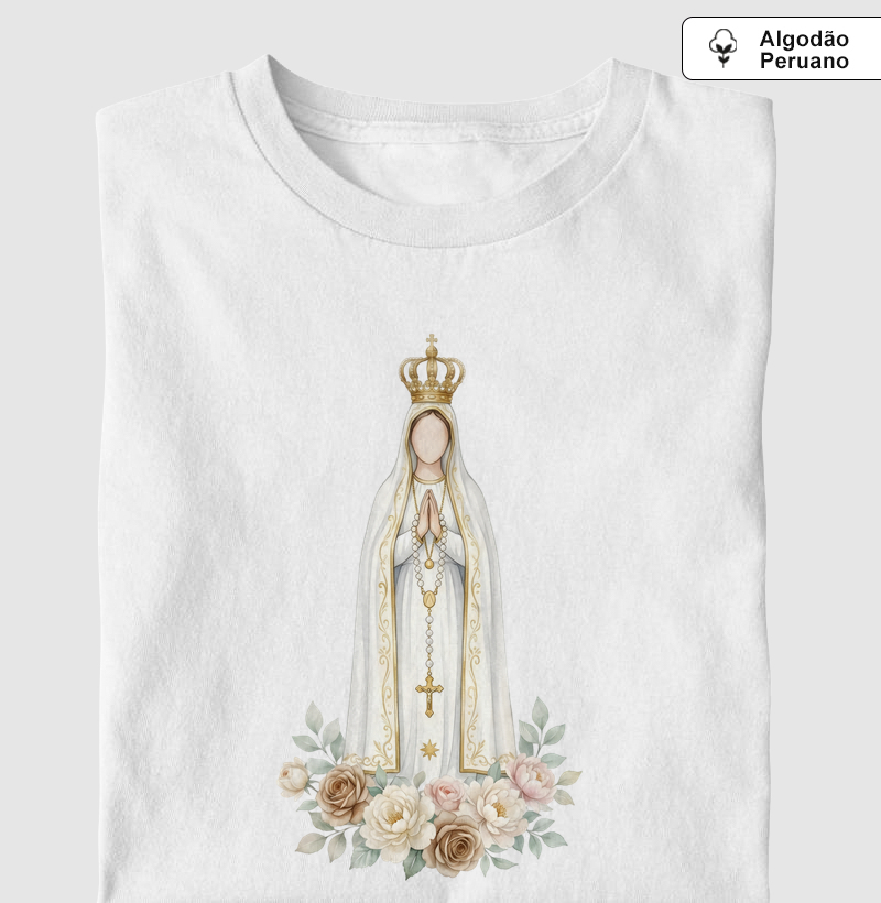 Nossa Senhora de Fátima Aquarela