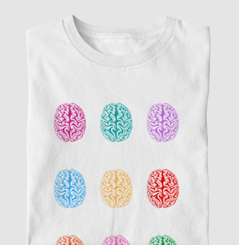 Camiseta Multi Brains