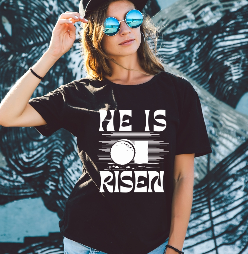 CAMISETA OVERSIZED - ELE RESSUSCITOU