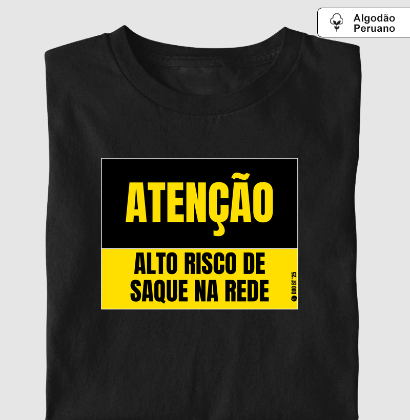 Atenção! Alto Risco De Saque Na Rede
