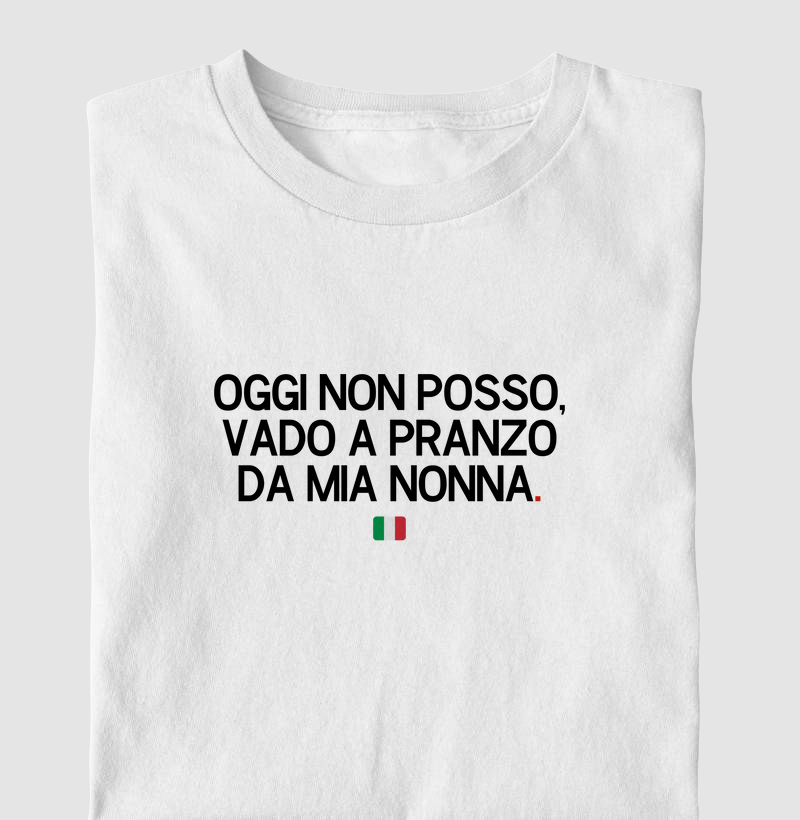 Oggi non posso, vado a pranzo da mia nonna.