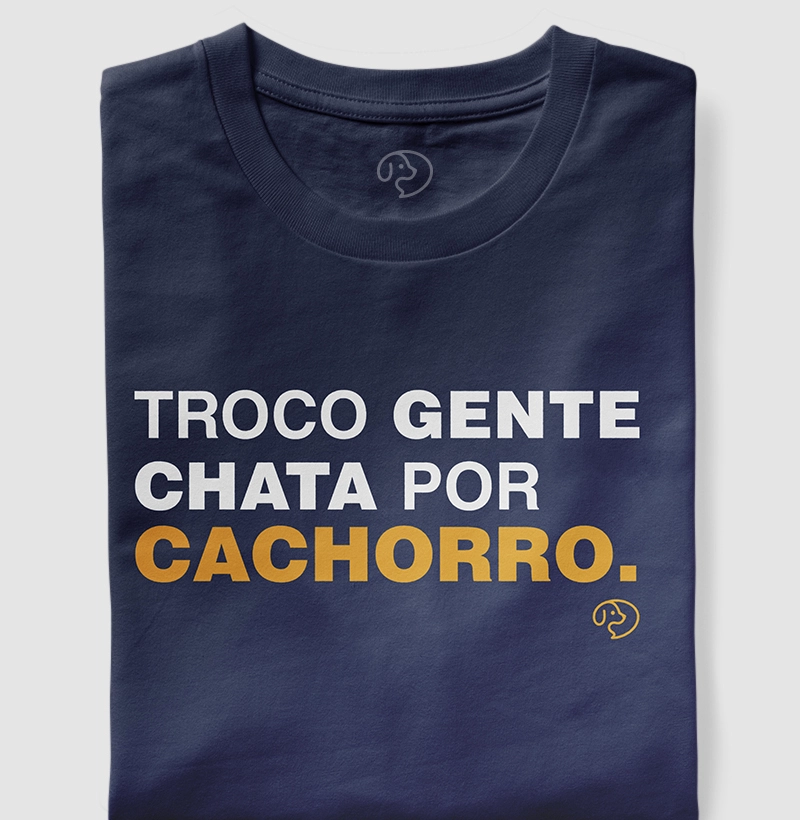 Troco gente chata por cachorro