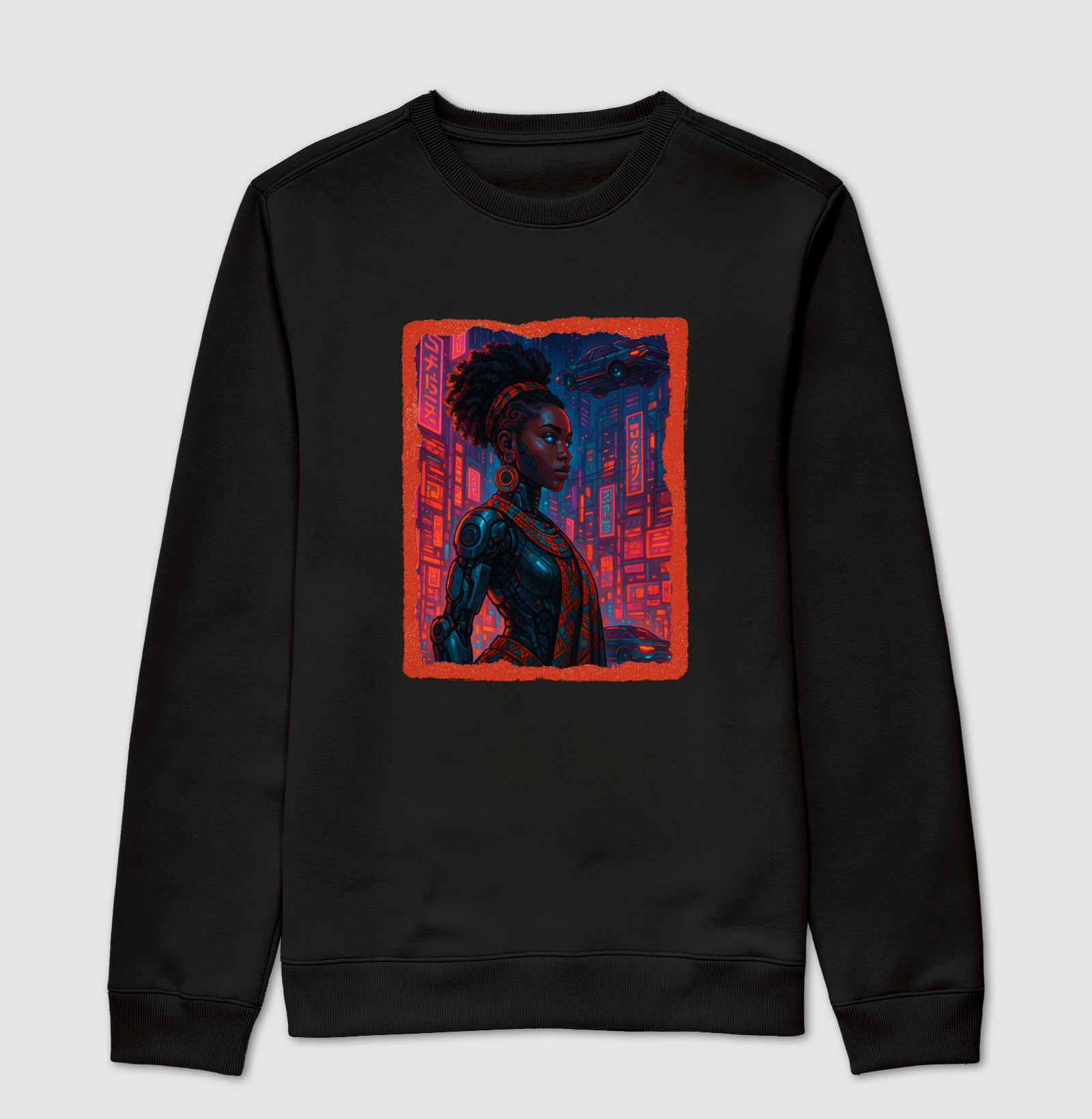 Camiseta Original Afrofuturismo Carros