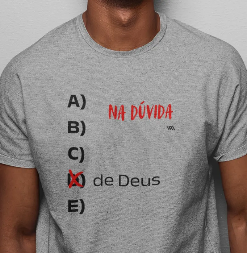 A) B) C) D) de Deus E)