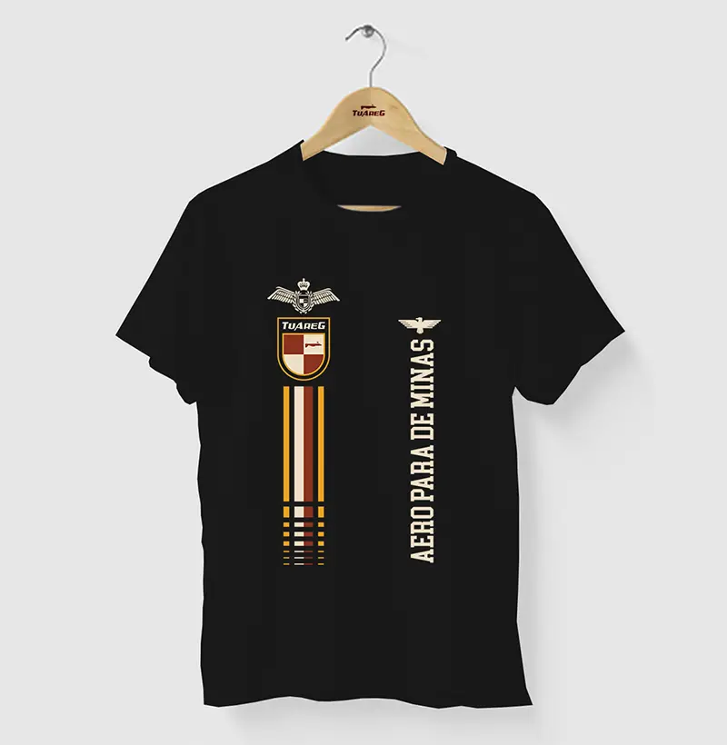 Camiseta Colab TUAREG e AEROCLUBE DE PARA DE MINAS 