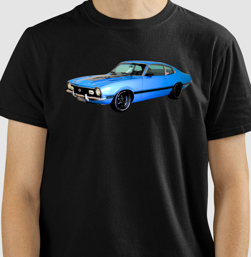 Ford Maverick GT Azul + Cragar