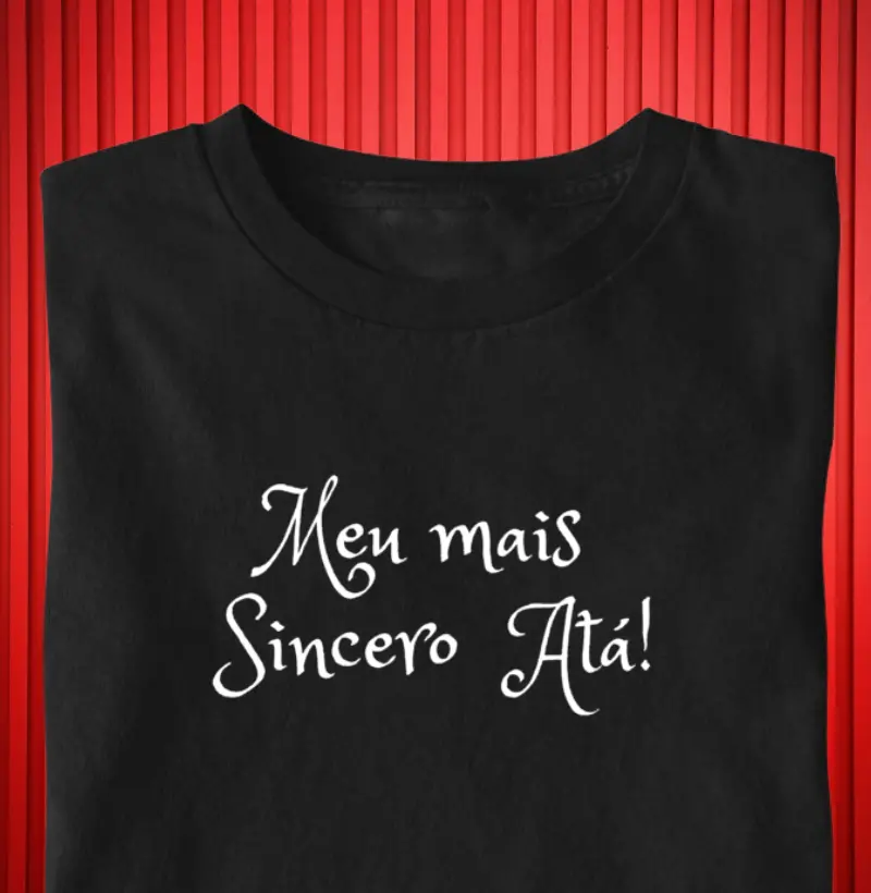 Meu mais sincero a tá