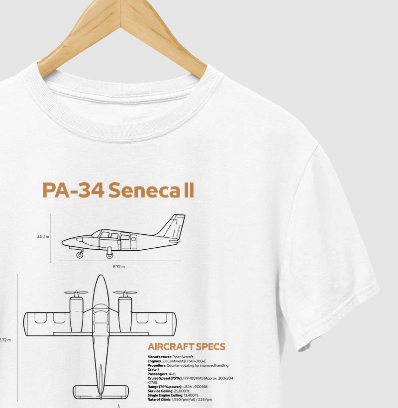 PA-34 Seneca II - Blueprint