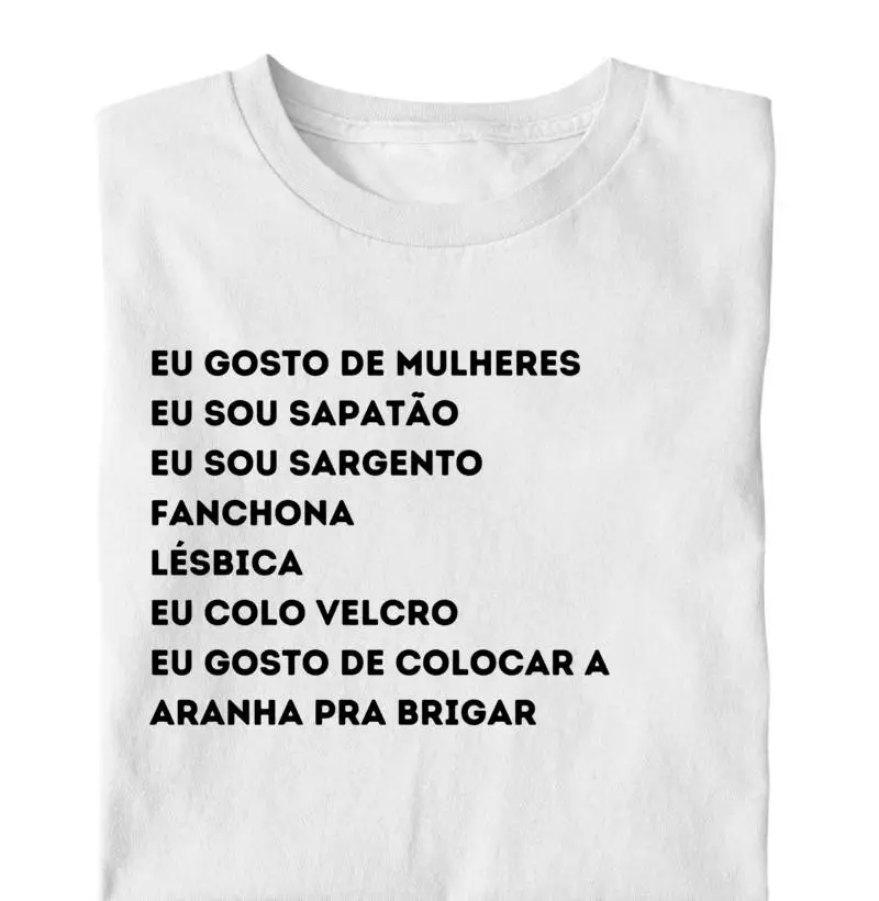 Camiseta Mana Gosto de Mulheres