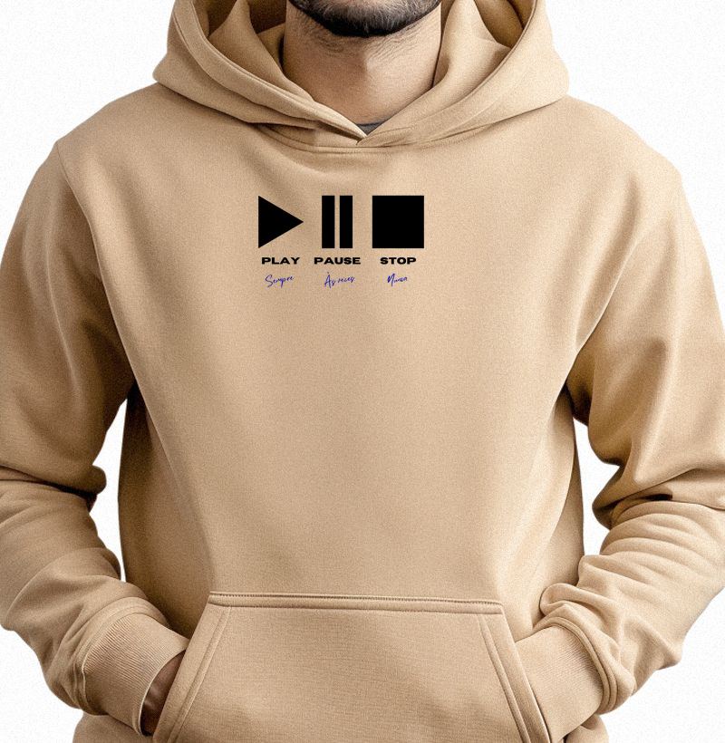 Stop Nunca - Hoodie Moletom