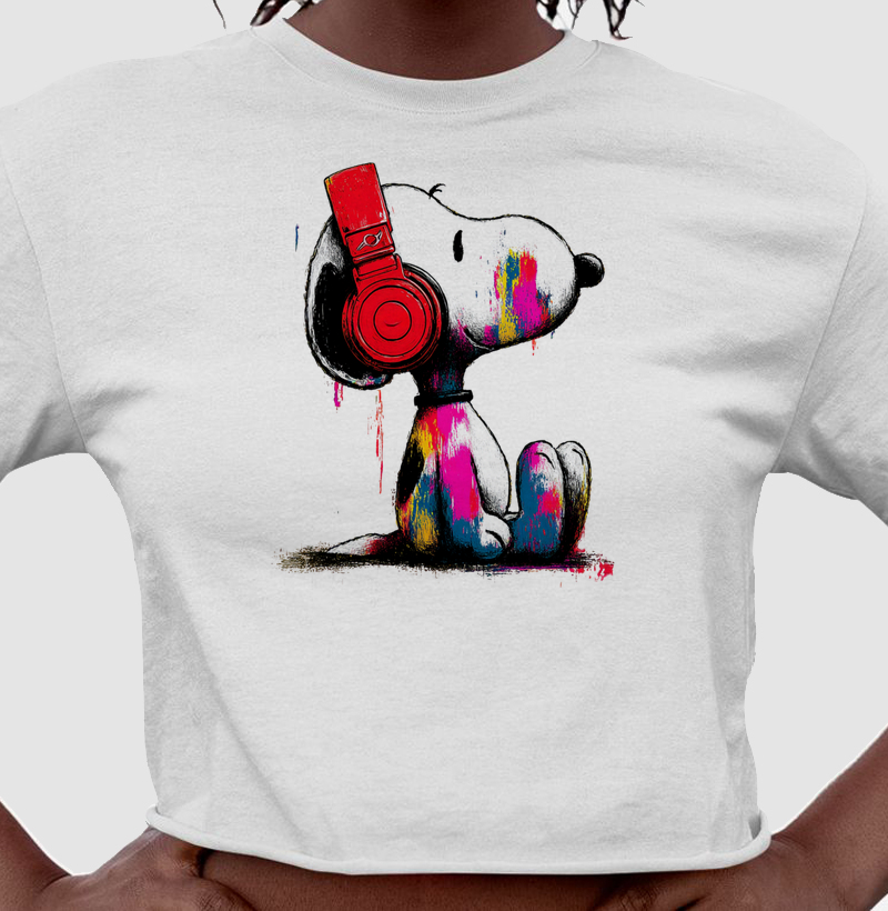 Cropped Pintura Sonora | Posto80