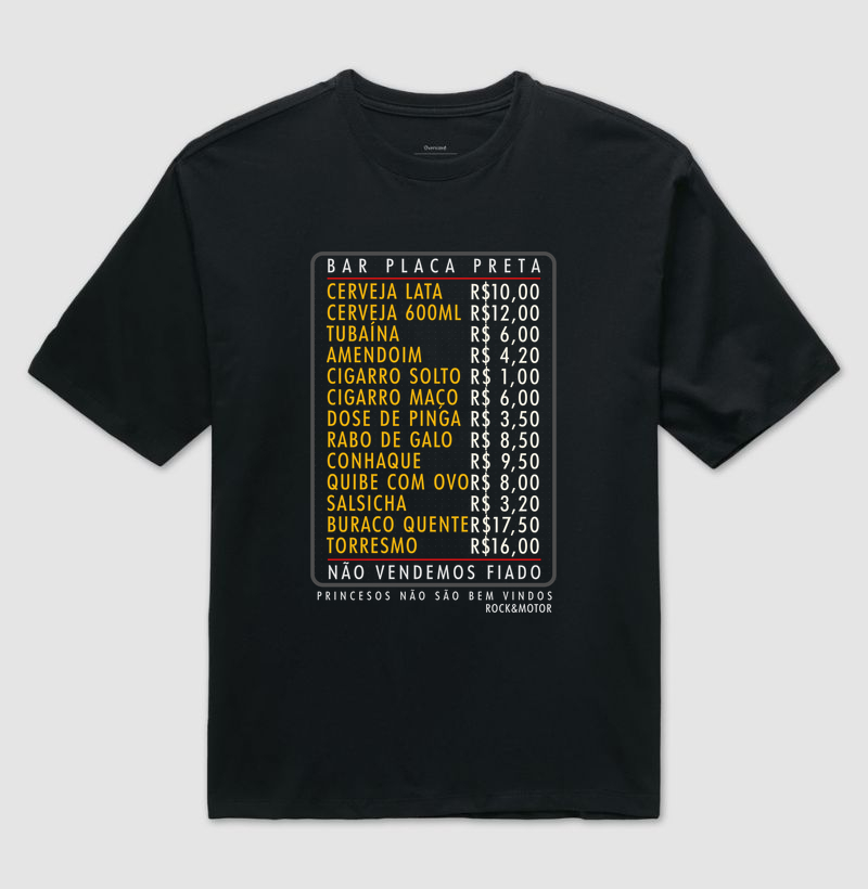 Bar Placa Preta