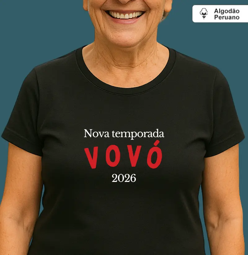 Nova temporada: Vovó, 2026 (algodão peruano)