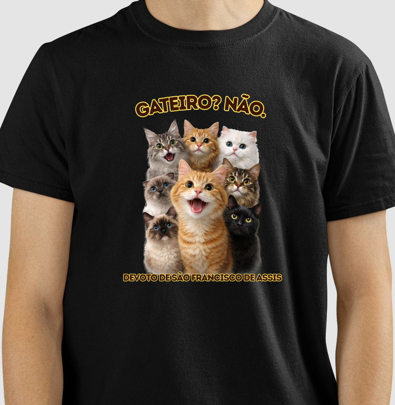 GATEIRO? NÃO. DEVOTO DE SÃO FRANCISCO DE ASSIS