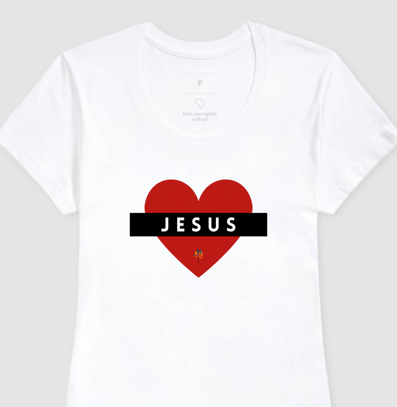 Camiseta Coração Big