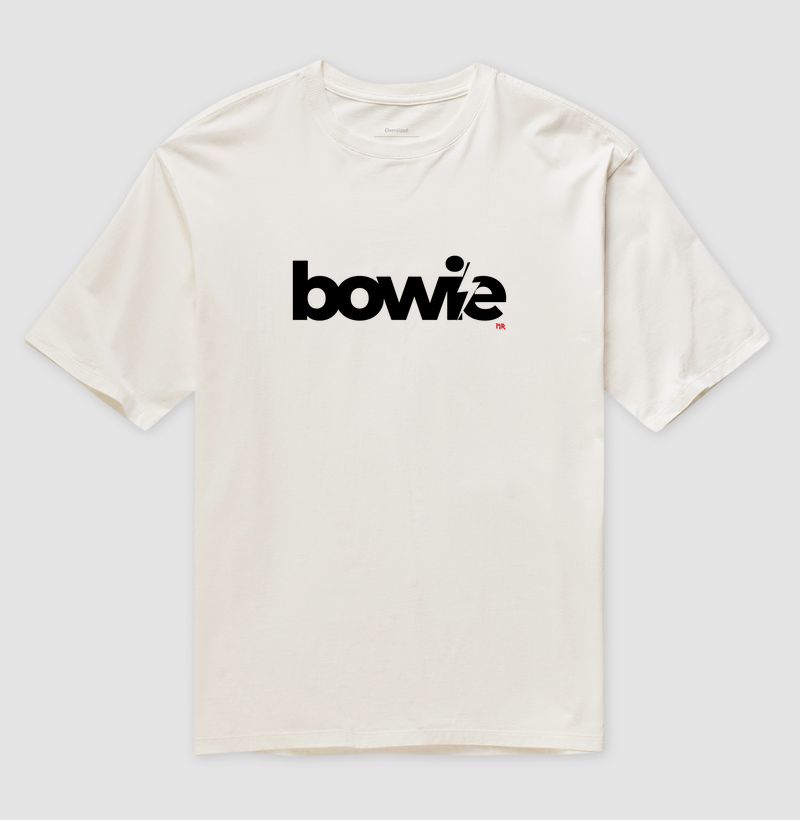 Camiseta Oversized - David Bowie Stardust