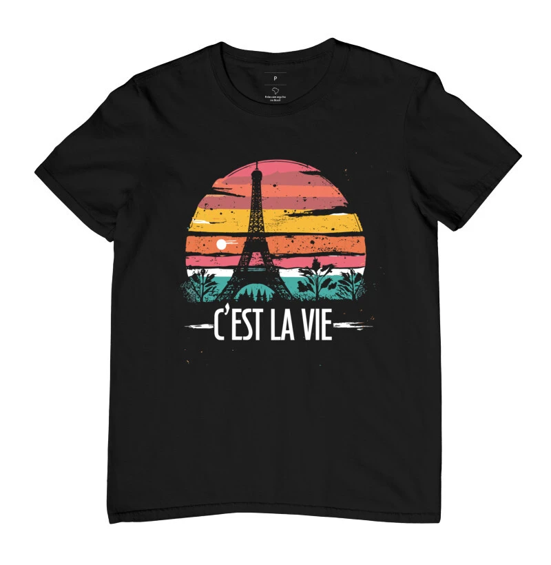 Camiseta Paris Sunset