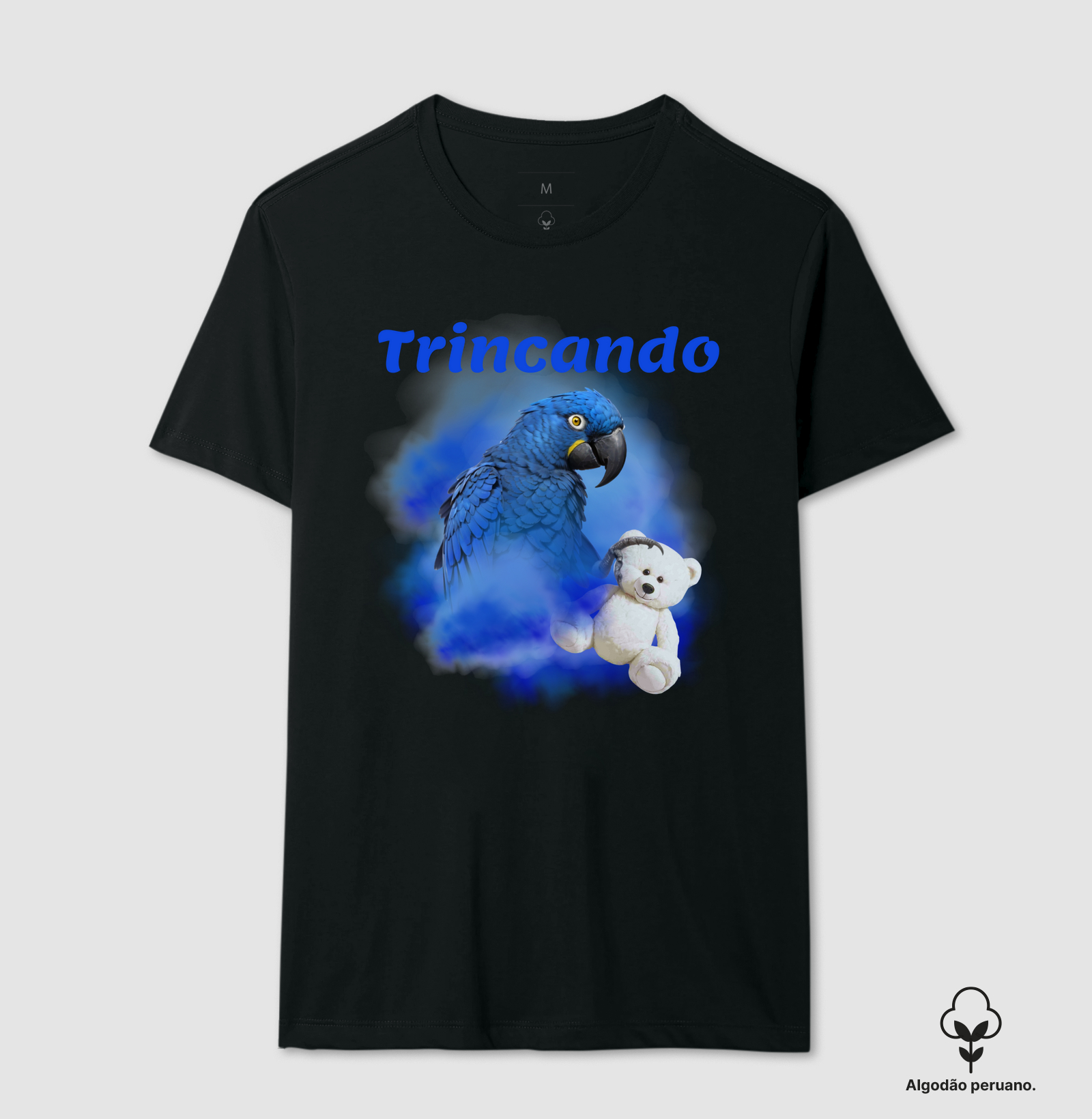 Arara com urso