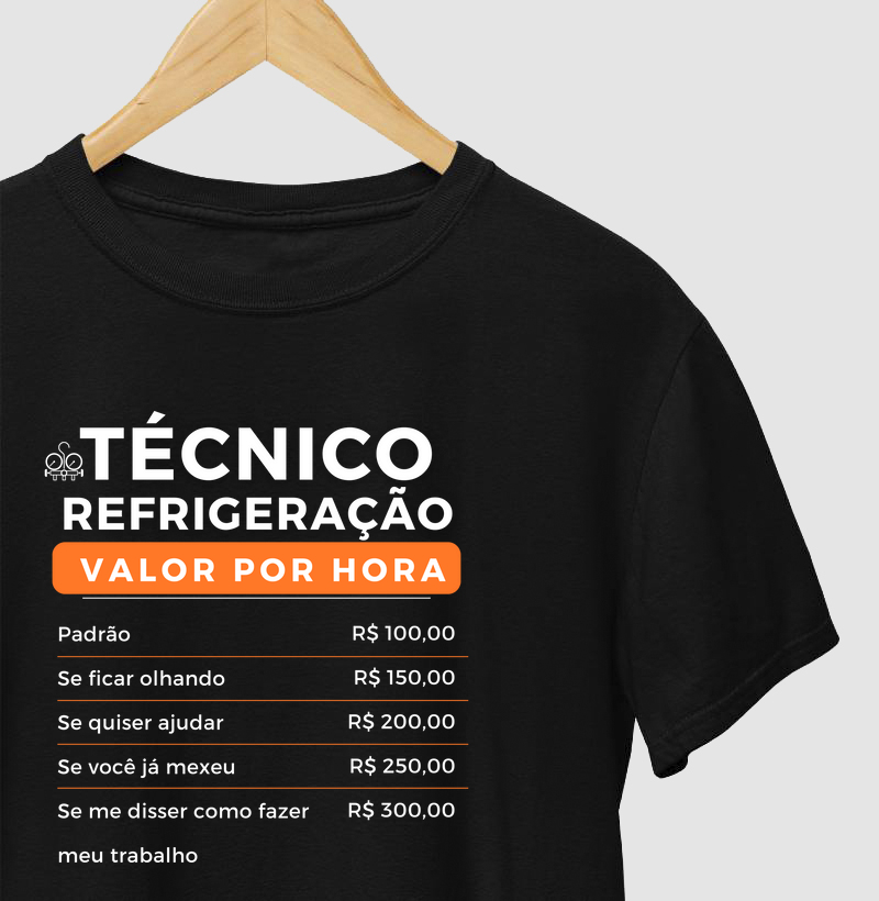 Valor por Hora - Respeite o Trabalho do Técnico em Refrigeração