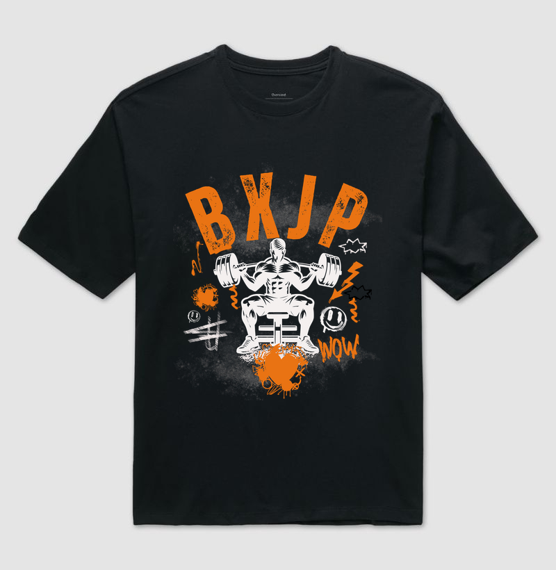 Camiseta Oversized BXJP Heart