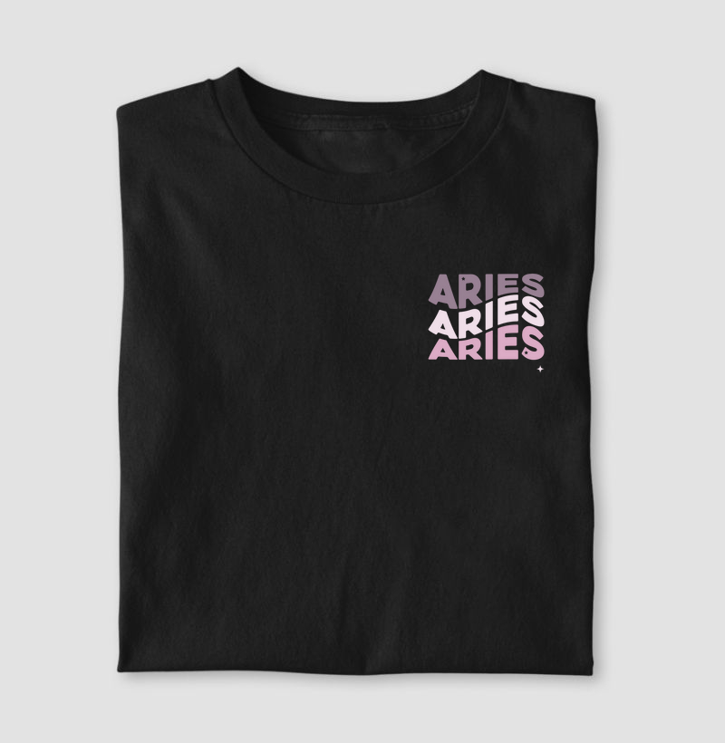 Camiseta Signos ÁRIES - ARIES WAVE