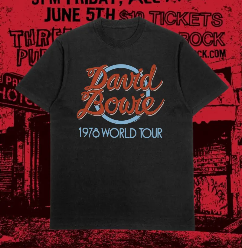 BOWIE WORLD TOUR 78