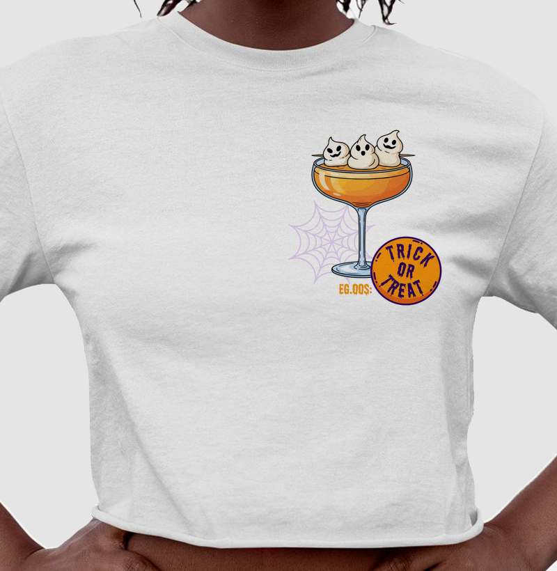 Fantasmas Marshmallow - Cropped