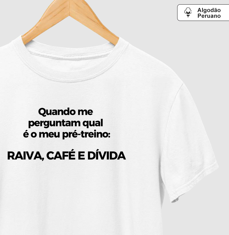 Raiva, café e dívida