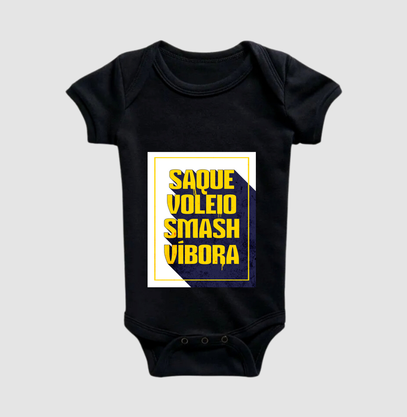 Saque, voleio, smash e víbora