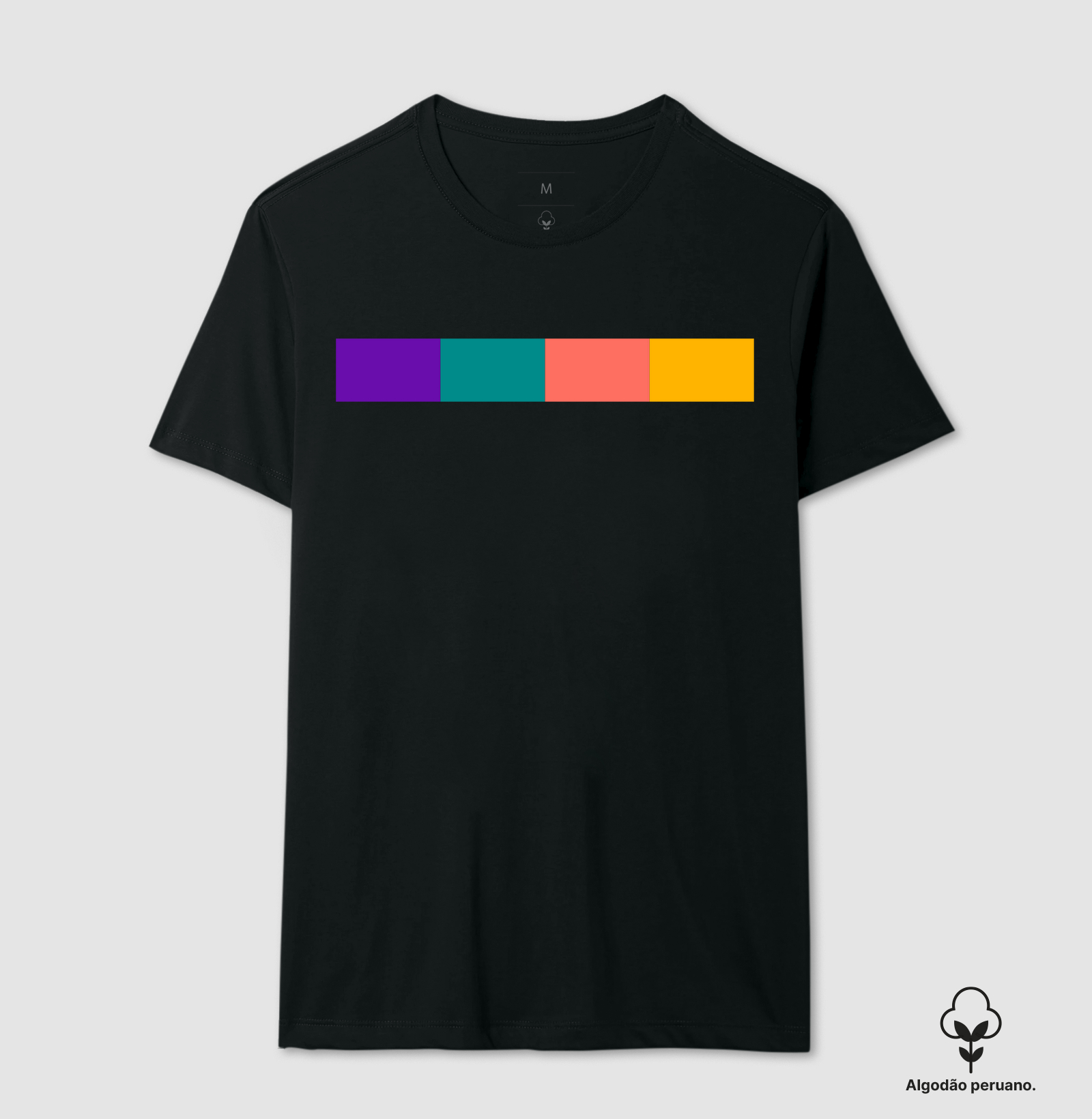 Paleta de cores vibrantes